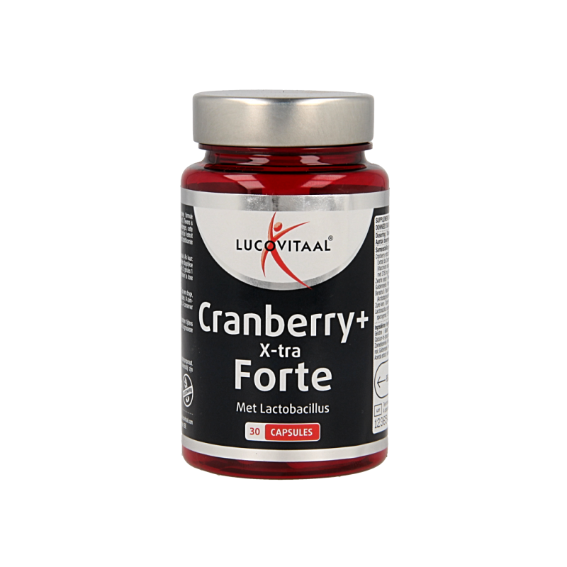 Lucovitaal Cranberry xtra 30 capsules kopen? Leef.nl