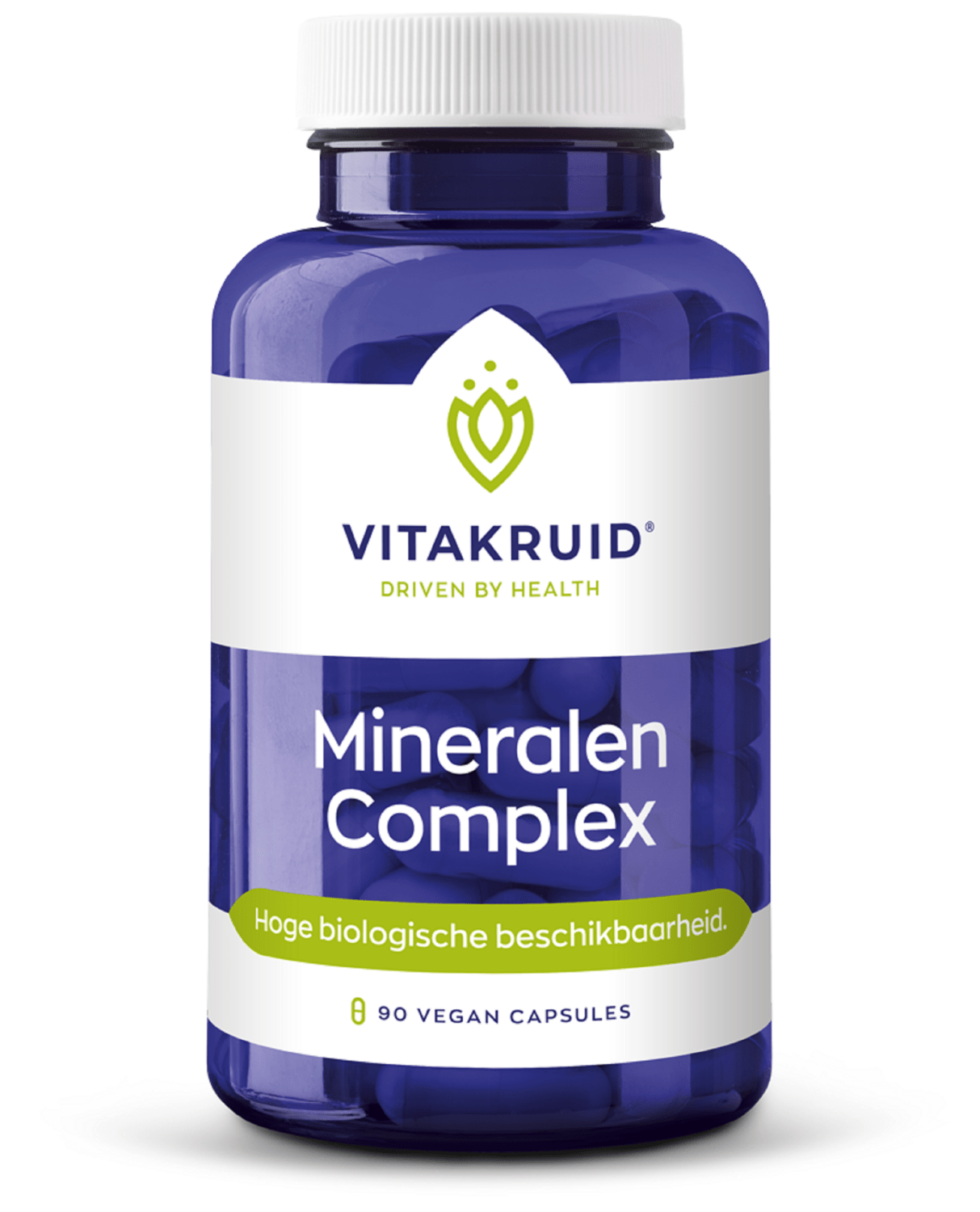 Vitakruid Mineralen Complex met 12 verschillende mineralen 90 vegetarische capsules