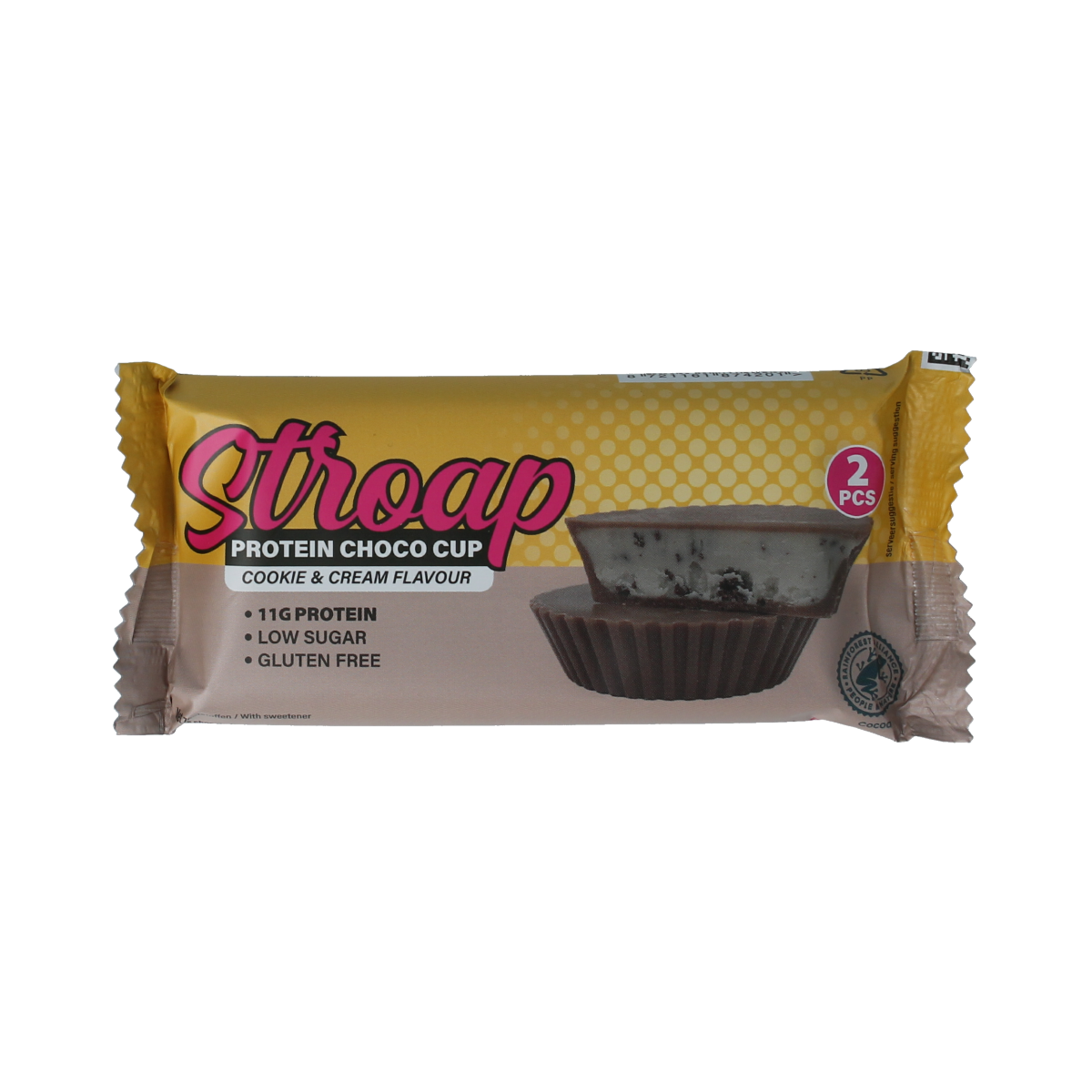 Stroap Protein choco cups cookie & cream kopen? - Leef.n
