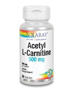 Solaray Acetyl L-carnitine 500mg