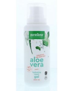 Purasana Aloe vera gel 98% hydraterend hydratant vegan bio
