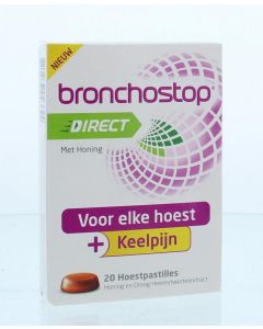 Bronchostop Direct pastilles honing