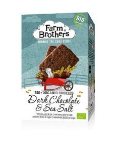 Farm Brothers Chocolade met zeezout koekjes bio