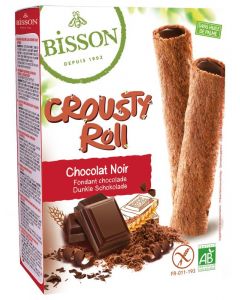 Bisson Crousty roll pure chocolade bio