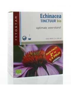 Fytostar Echinacea druppel 100 ml bio 2 stuks
