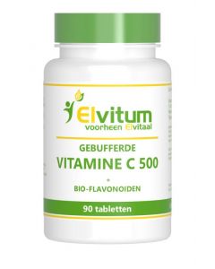 Elvitaal/elvitum Gebufferde vitamine C 500mg