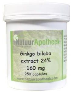 Natuurapotheek Ginkgo biloba 24% 100 mg