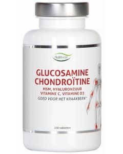 Nutrivian Glucosamine chondoitine MSM hyaluron vit D3/C