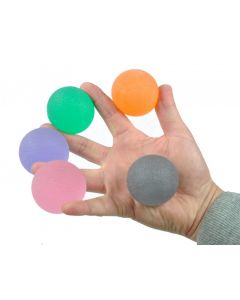 Able 2 Handtrainer gelbal extra soft roze 1 stuks