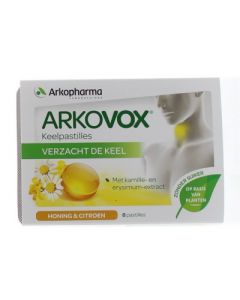 Arkovox Honing citroen keelpastilles
