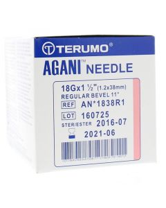 Terumo Injectienaald 38 x 1.2 mm 18 gram agani