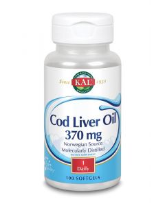 KAL Cod liver oil levertraan 370ml