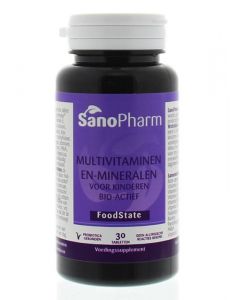Sanopharm Kindermultivitaminen en mineralen foodstate