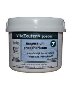 Vitazouten Magnesium phosphoricum poeder Nr. 07 60 gram