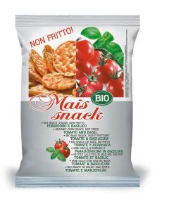 Bio Alimenti Mais snack tomaat & basilicum bio