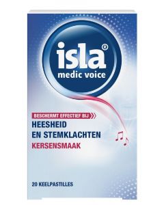 Isla Medic voice keelpastilles