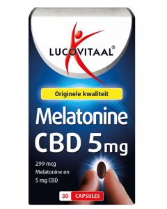 Lucovitaal Melatonine CBD 5 mg