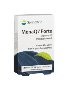 Springfield MenaQ7 Forte vitamine K2 180 mcg