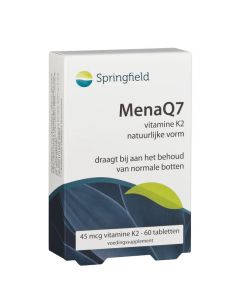 Springfield MenaQ7 vitamine K2 45 mcg