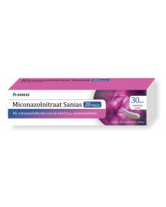 Sanias Miconazolnitraat 20 mg creme