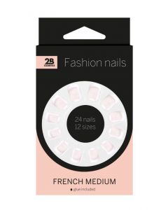2B Nails french medium