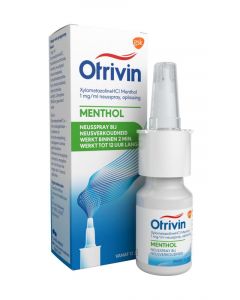 Otrivin Menthol spray 12 jaar
