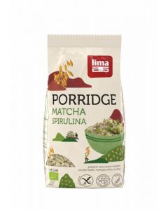 Lima Porridge express matcha spirulina bio 350 gram