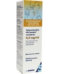 Sandoz Xylometazoline 0.5mg/ml spray