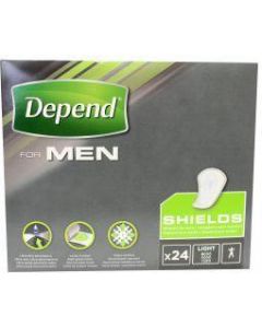 Depend Shields for men