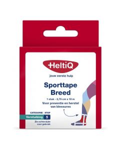 Heltiq Sporttape breed 3.75 x 10 m