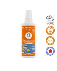 Alphanova Sun Sun vegan spray SPF15