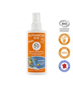 Alphanova Sun Sun vegan spray SPF50 kids
