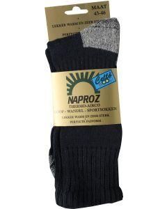 Naproz Thermo loop wandel sport sokken blauw 43-46