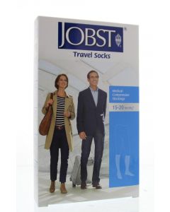 Travel socks zwart maat 4 (43-44)