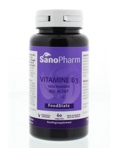 Sanopharm Vitamine B3 niacinamide 50 mg