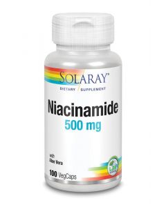 Solaray Vitamine B3 niacinamide 500 mg