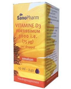 Sanopharm Vitamine D3 fortissimum Emulsan