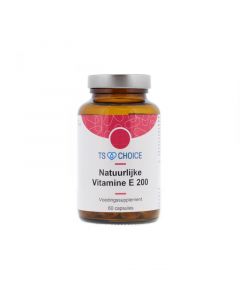 TS Choice Vitamine E 200IE D alpha tocopherol