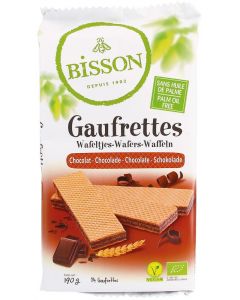 Bisson Wafels chocolade bio